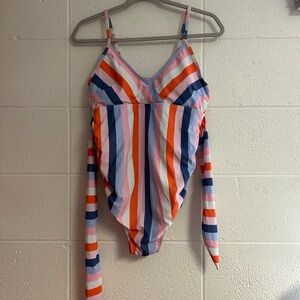Striped Multicolor Swimsuit